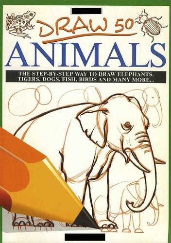 Draw 50 Animals For Beginners And Kids With Simple Shapes Easy To Learn Kan Han