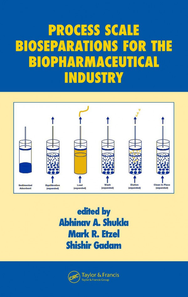 Process Scale Bioseparations For The Biopharmaceutical Industry 1st Edition Abhinav A Shukla Editor Mark R Etzel Editor Shishir Gadam Editor