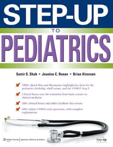 Stepup To Pediatrics 1st Samir S Shah Brian Alverson Jeanine Ronan