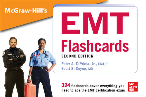 Mcgrawhills Emt Flashcards 2nd Edition Peter A Diprima