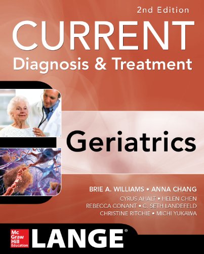 Current Diagnosis Treatment Geriatrics 2nd Brie A Williams