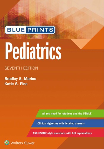 Blueprints Pediatrics 7th Edition Bradley Marino Katie Fine