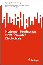 Hydrogen Production From Seawater Electrolysis 1st Edition Zafar Khan Ghouri