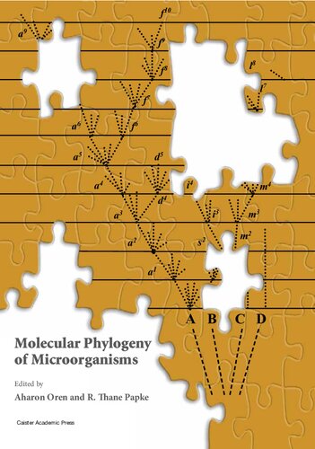 Molecular Phylogeny Of Microorganisms Aharon Oren Editor R Thane Papke Editor