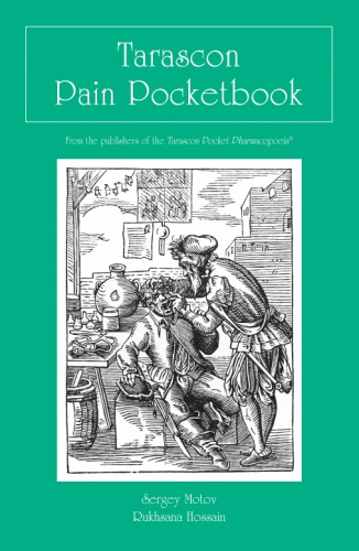 Tarascon Pain Pocketbook 1st Sergey M Motov Rukhsana Hossain