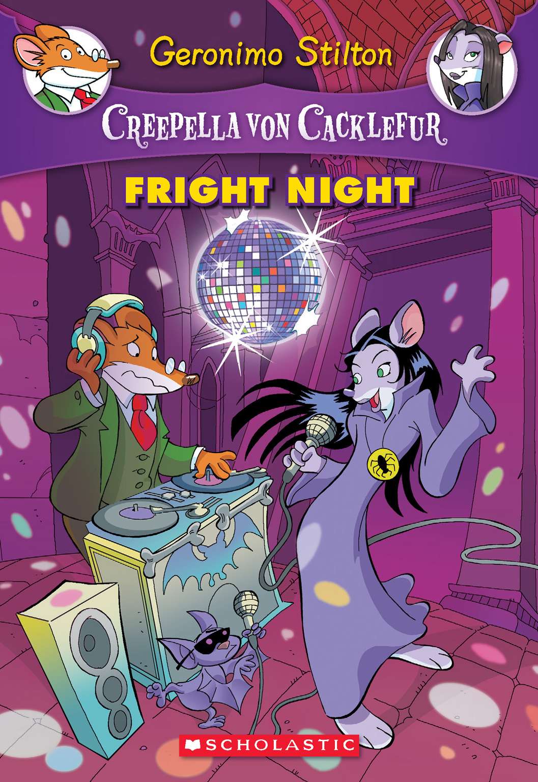 Creepella Von Cacklefur 5 Fright Night Geronimo Stilton