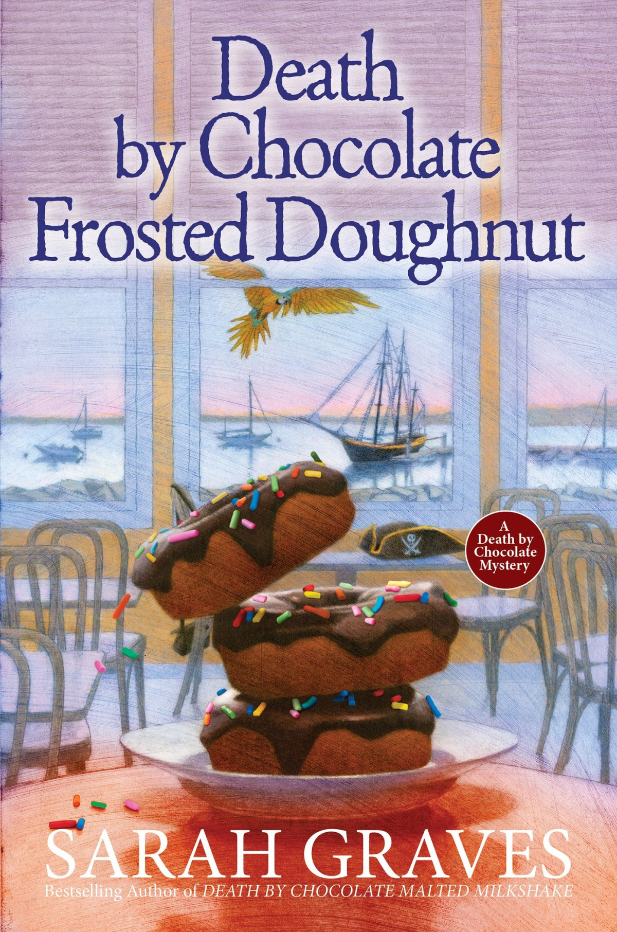 Death By Chocolate Frosted Doughnut Death By Chocolate Mystery 3 Sarah Graves