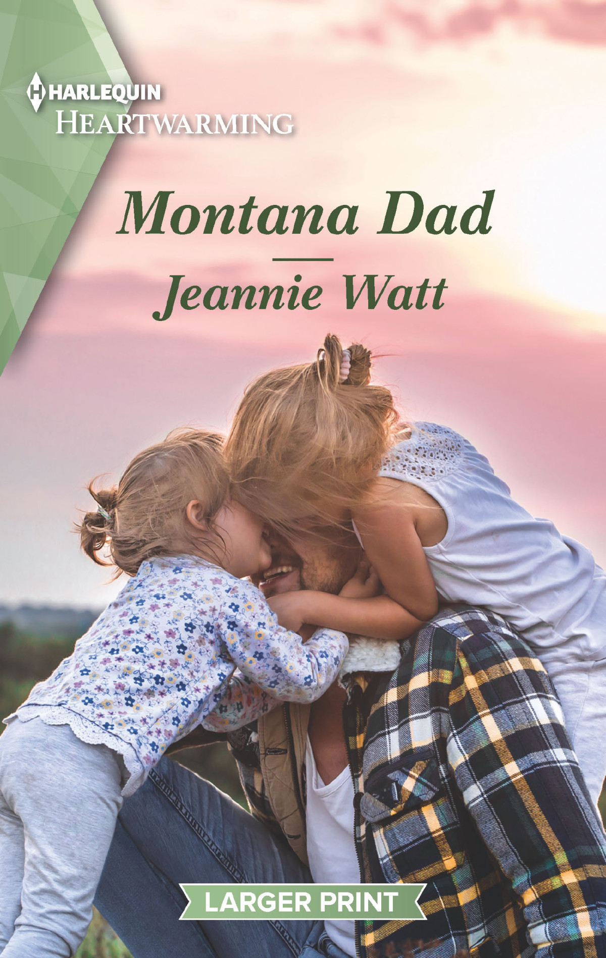 Montana Dad Large Type Large Print Watt Jeannie