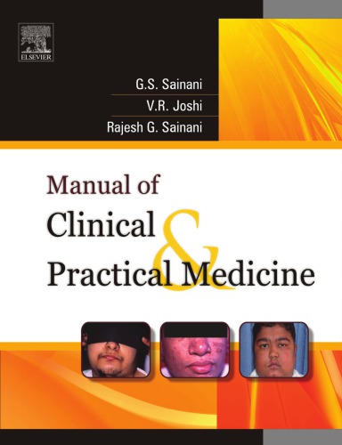 Manual Of Clinical And Practical Medicine 1st G S Sainani V R Joshi