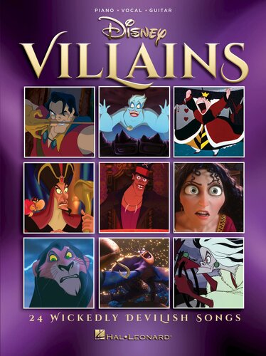 Disney Villains Hal Leonard Corp