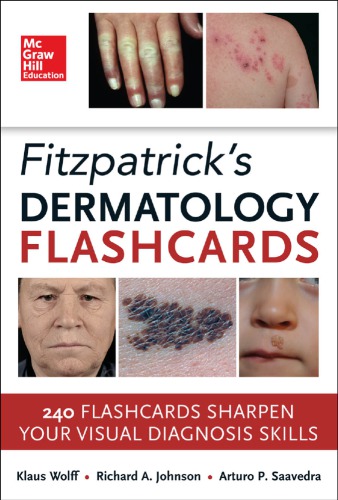 Fitzpatricks Dermatology Flash Cards 1st Klaus Wolff Richard Allen Johnson