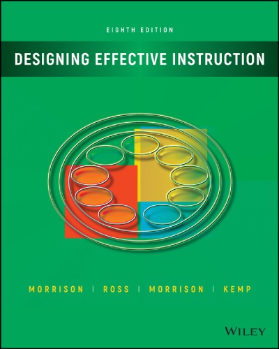 Designing Effective Instruction 8th Gary R Morrison Steven J Ross
