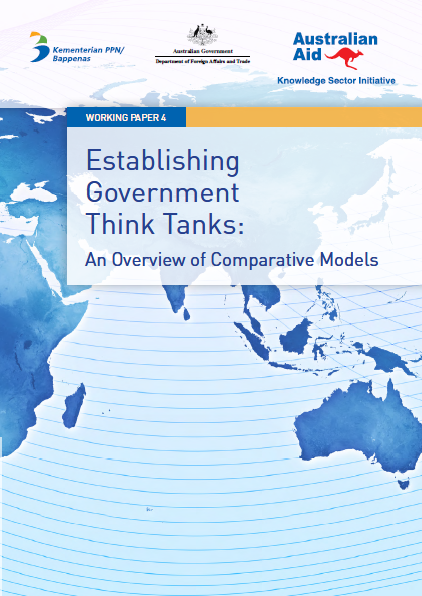 Establishing Government Think Tanks An Overview Of Comparative Models 4th Edition Jessica Mackenzie