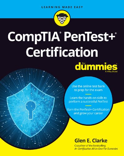 Comptia Pentest Certification For Dummies 1st Edition Glen E Clarke