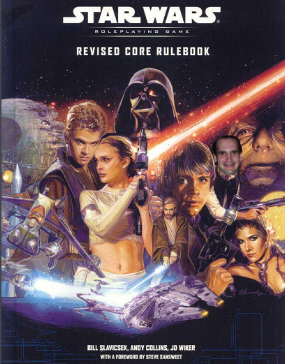 Star Wars Roleplaying Game Revised Core Rule Book Bill Slavicsek