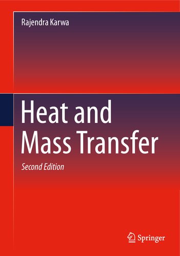 Heat And Mass Transfer 2 2020 Ed Rajendra Karwa