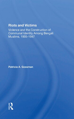 Riots And Victims Patricia A Gossman