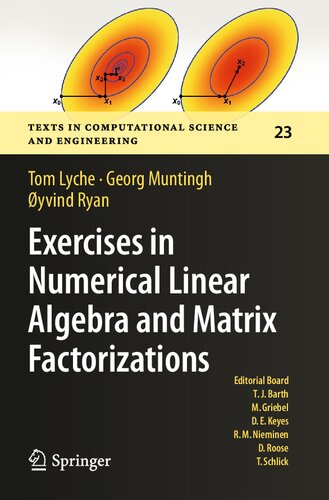 Exercises In Numerical Linear Algebra And Matrix Factorizations Tom Lyche