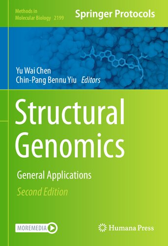 Structural Genomics General Applications 2nd Edition Yu Wai Chen