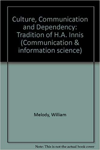 Culture Communication And Dependency The Tradition Of H A Innis Unknown