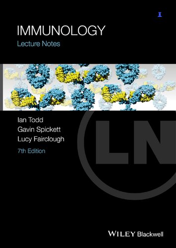 Immunology Lecture Notes Seventh Lucy Fairclough Ian Todd Gavin Spickett