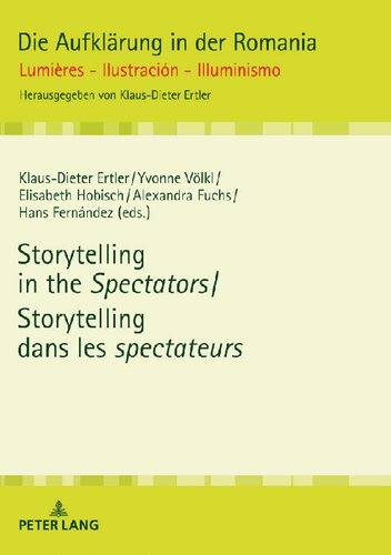 Storytelling In The Spectators Storytelling Dans Les Spectateurs Elisabeth Hobisch Editor