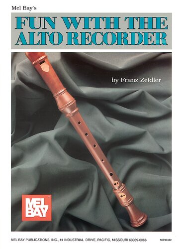 Fun With The Alto Recorder Franz Zeidler