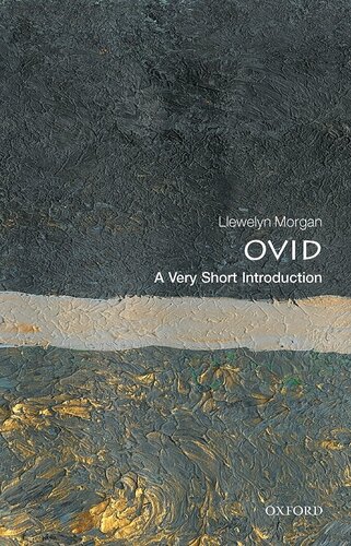 Ovid A Very Short Introduction Llewelyn Morgan