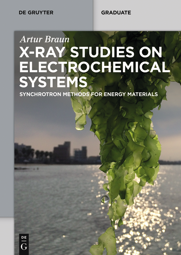 Xray Studies On Electrochemical Systems Artur Braun
