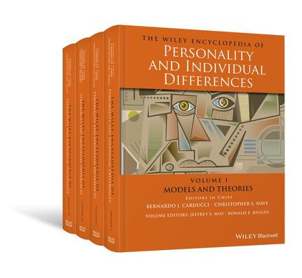 The Wiley Encyclopedia Of Personality Individual Differences 4 Volumes 1st Edition Bernardo J Carducci