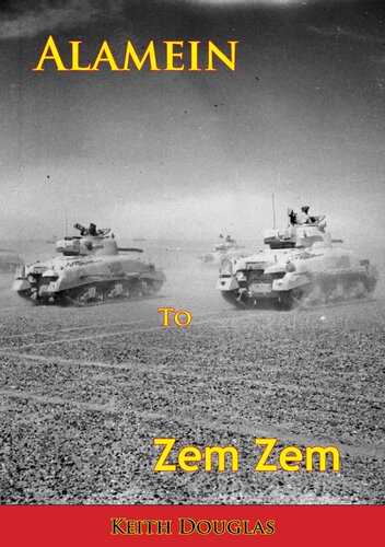 Alamein To Zem Zem Keith Douglas