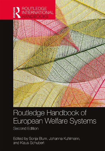 Routledge Handbook Of European Welfare Systems 2nd Edition Sonja Blum