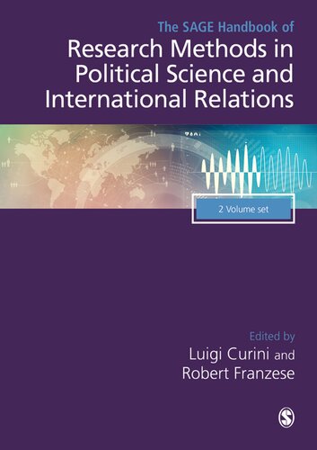 The Sage Handbook Of Research Methods In Political Science And International Relations 1st Edition Luigi Curini Editor