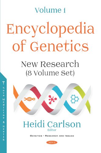 Encyclopedia Of Genetics New Research Heidi Carlson