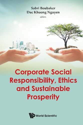 Corporate Social Responsibility Ethics And Sustainable Prosperity Sabriboubaker