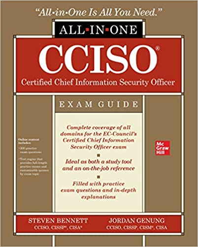 Cciso Certified Chief Information Security Officer Allinone Exam Guide Steve Bennett Jordan Genung
