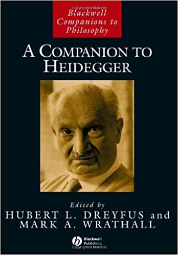 A Companion To Heidegger Hubert L Dreyfus Mark A Wrathall