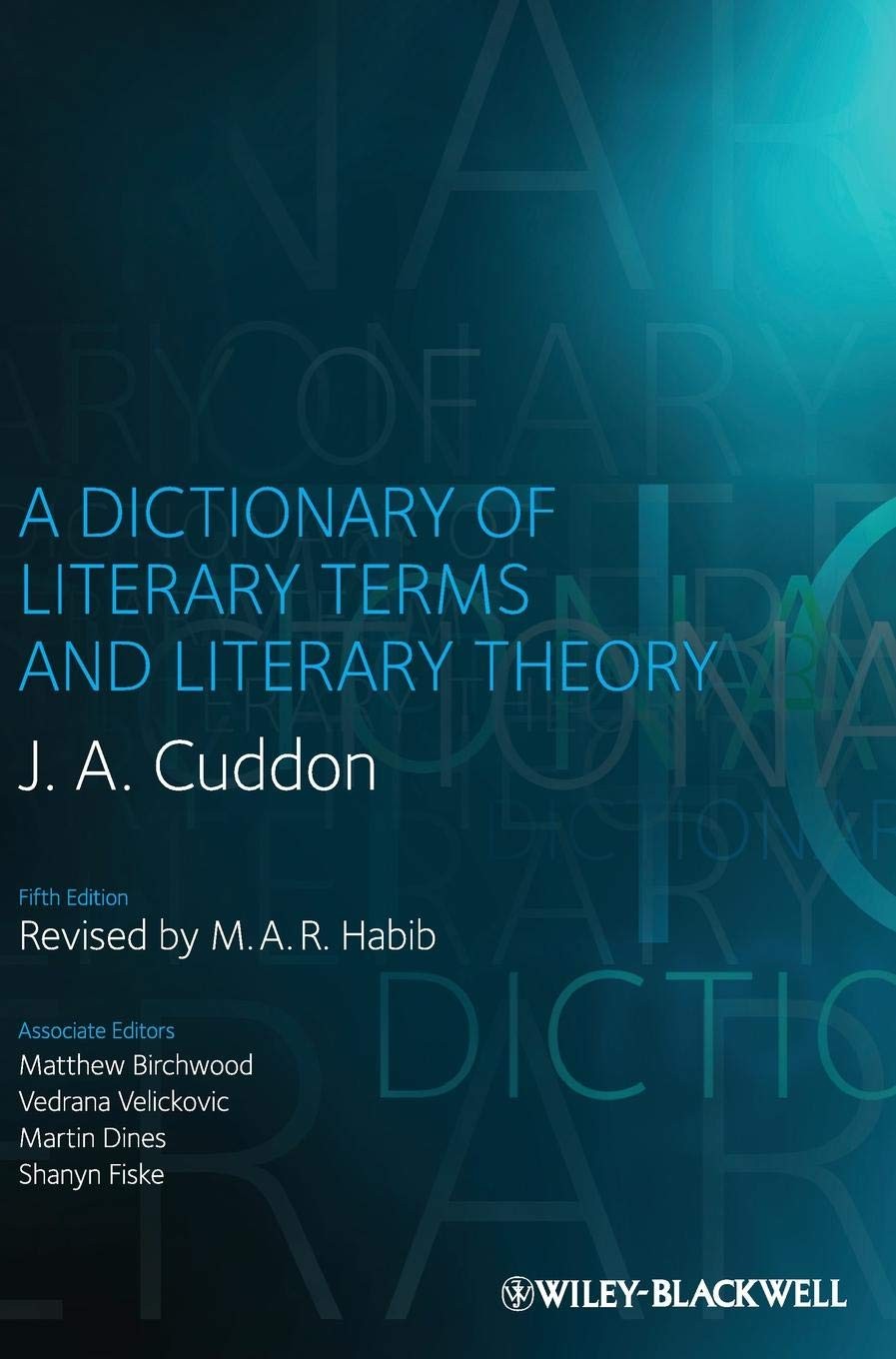 A Dictionary Of Literary Terms And Literary Theory 5th Edition 5th Edition J A Cuddon