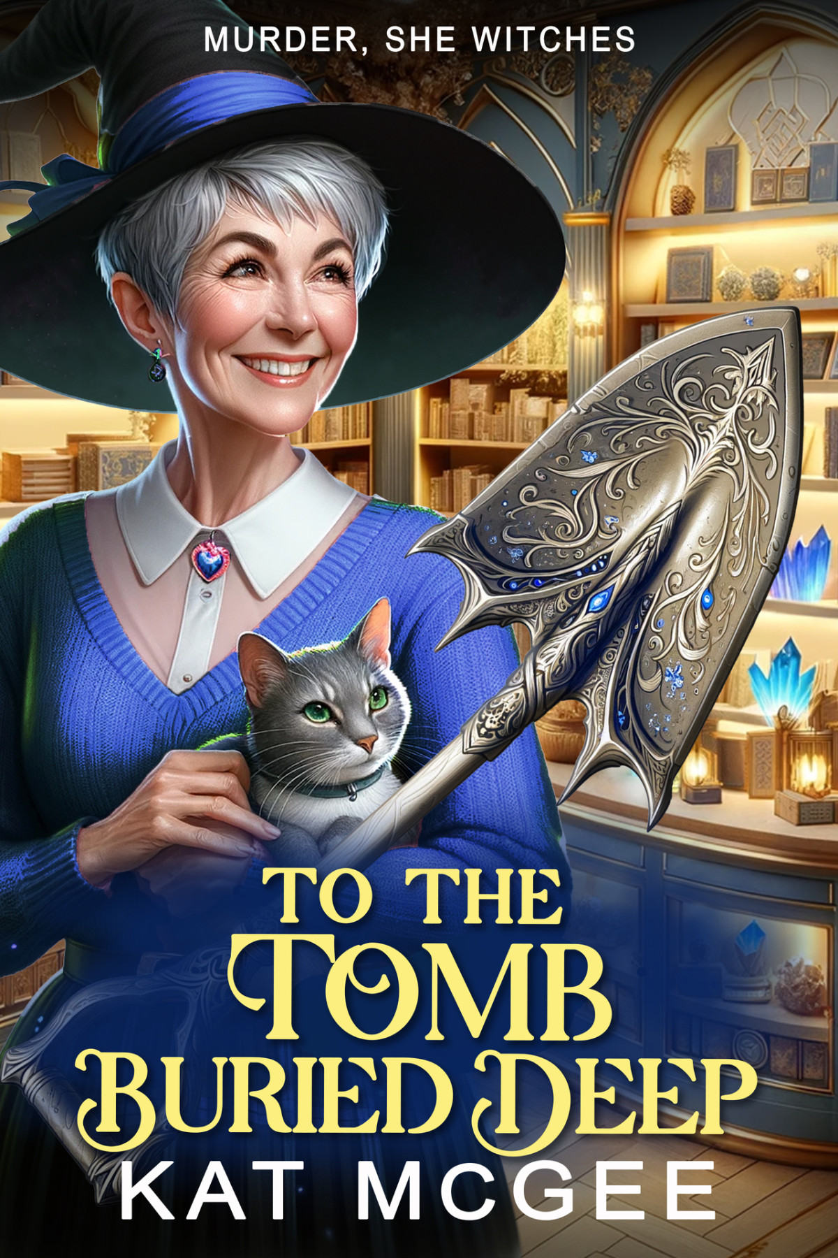 To The Tomb Buried Deep A Murder She Witches Mystery Kat Mcgee