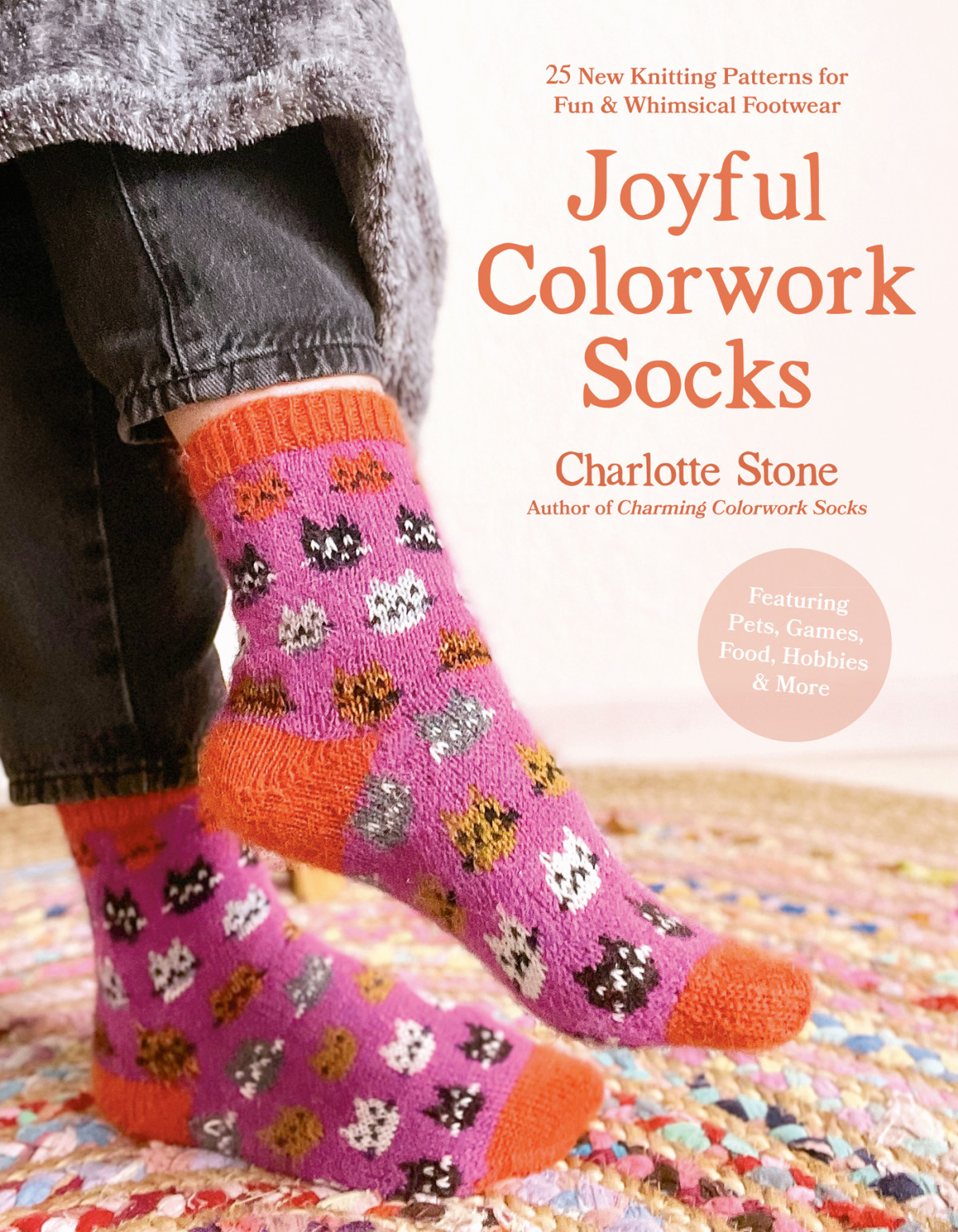 Joyful Colorwork Socks Charlotte Stone