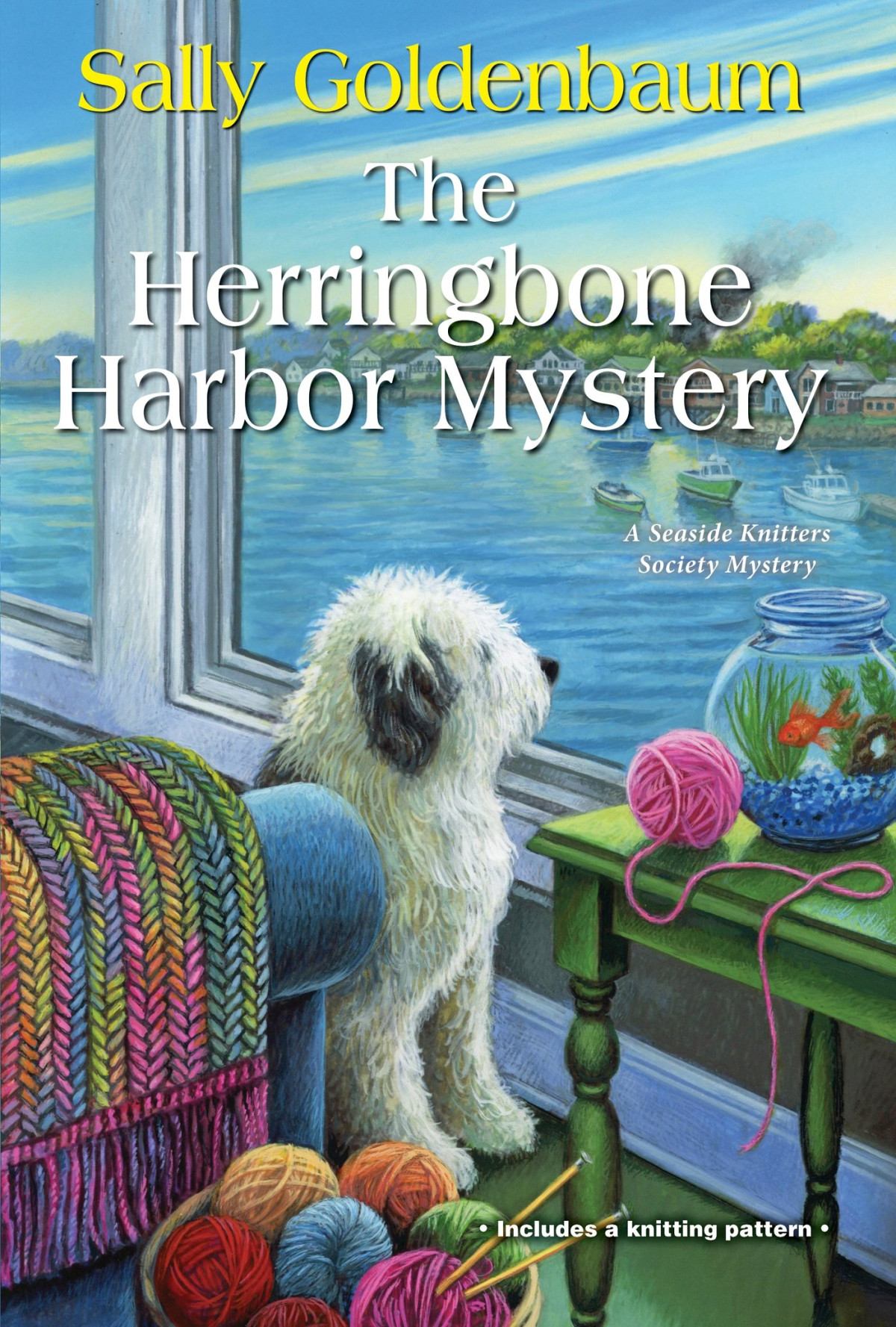 The Herringbone Harbor Mystery Sally Goldenbaum