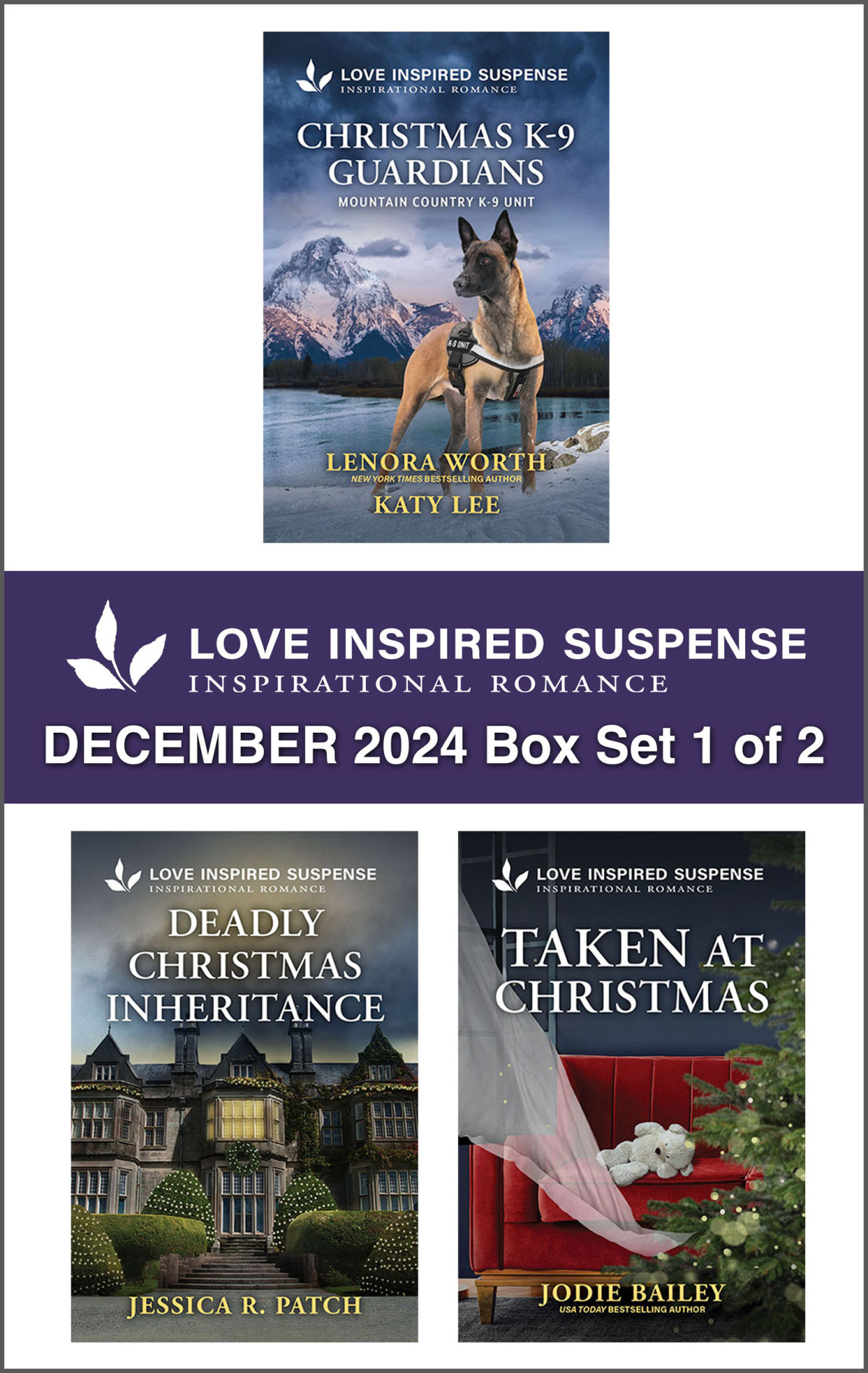 Love Inspired Suspense December 2024 Box Set 1 Of 2 Lenora Worth