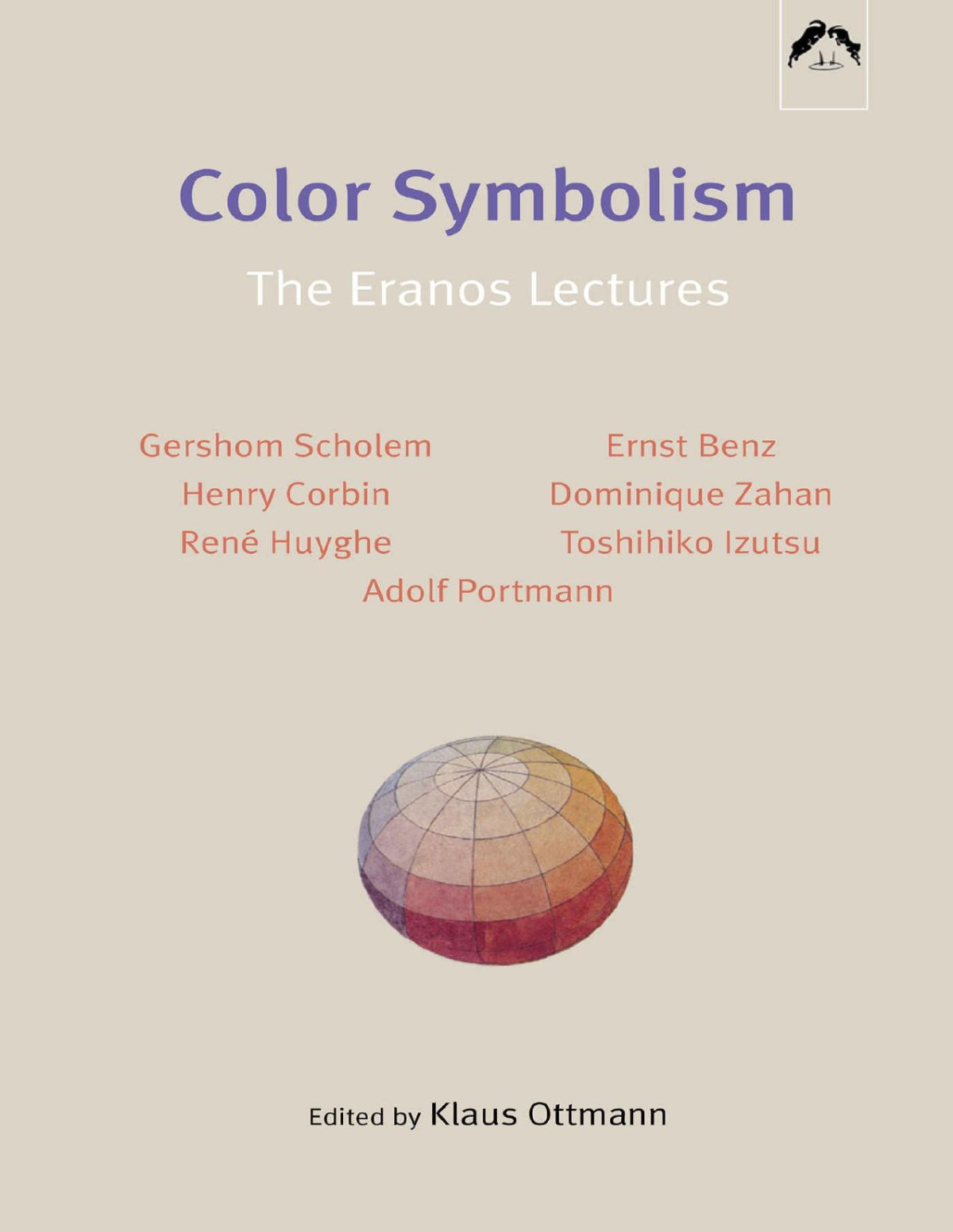 Color Symbolism The Eranos Lectures Ernst Benz Henry Corbin
