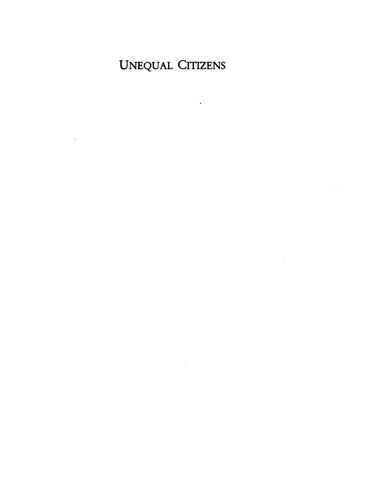Unequal Citizens A Study Of Muslim Women In India 3rd Impr Zoya Hasan Ritu Menon