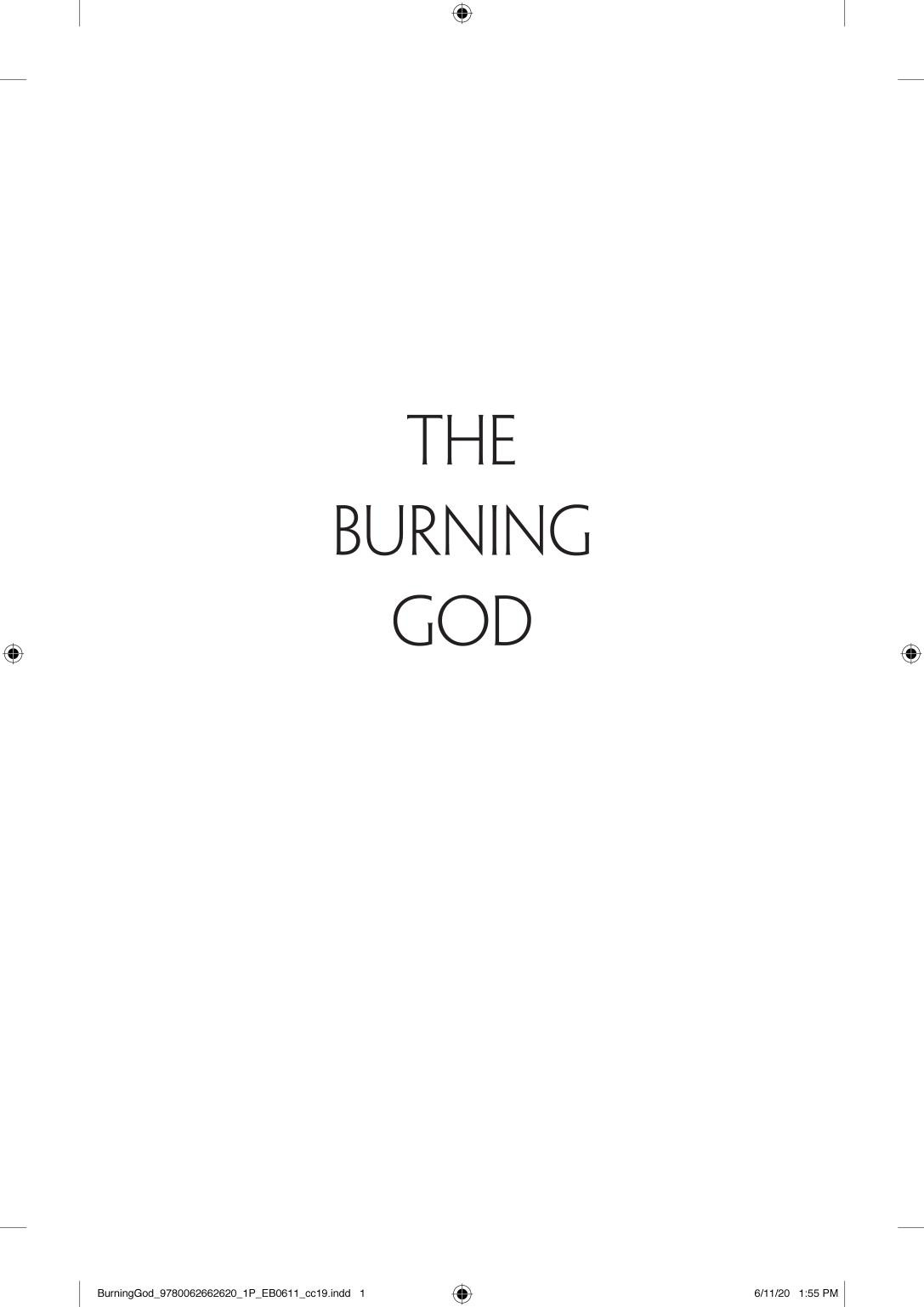 The Burning God Rf Kuang