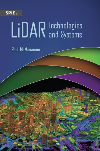Lidar Technologies And Systems 1st Edition Paul Mcmanamon