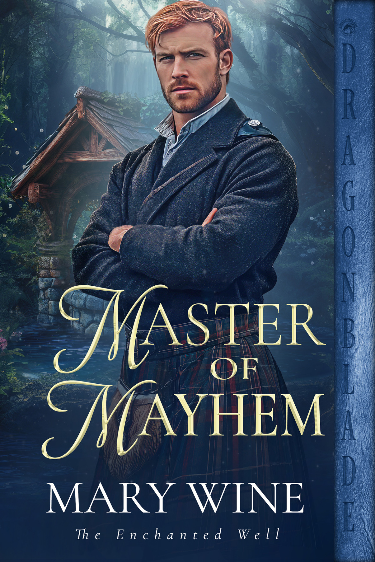 Master Of Mayhem A Medieval Historical Romance The Enchanted Well Book 2 Mary Wine