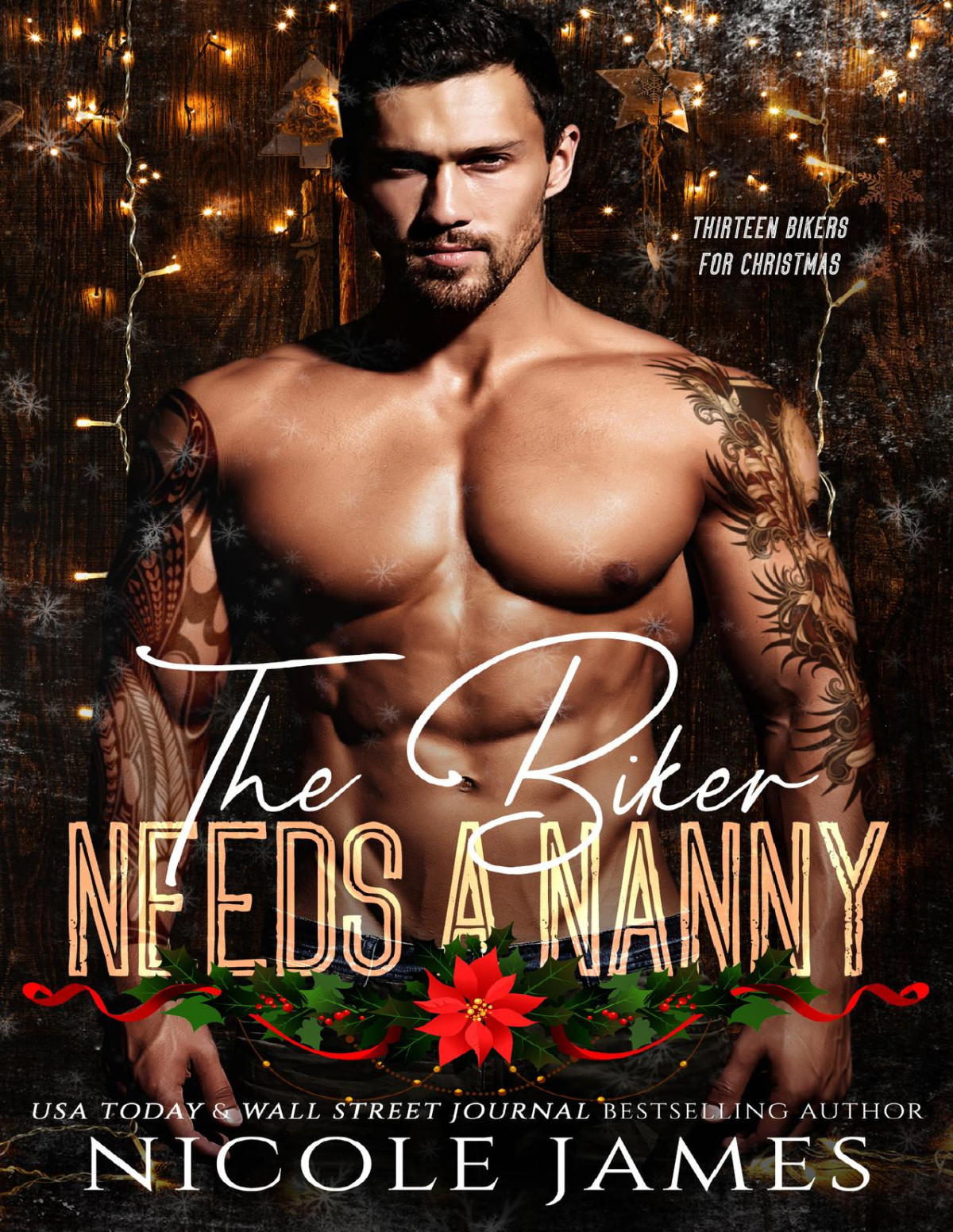 The Biker Needs A Nanny A Single Dad Grumpy Sunshine Small Town Romance Thirteen Bikers For Christmas Nicole James