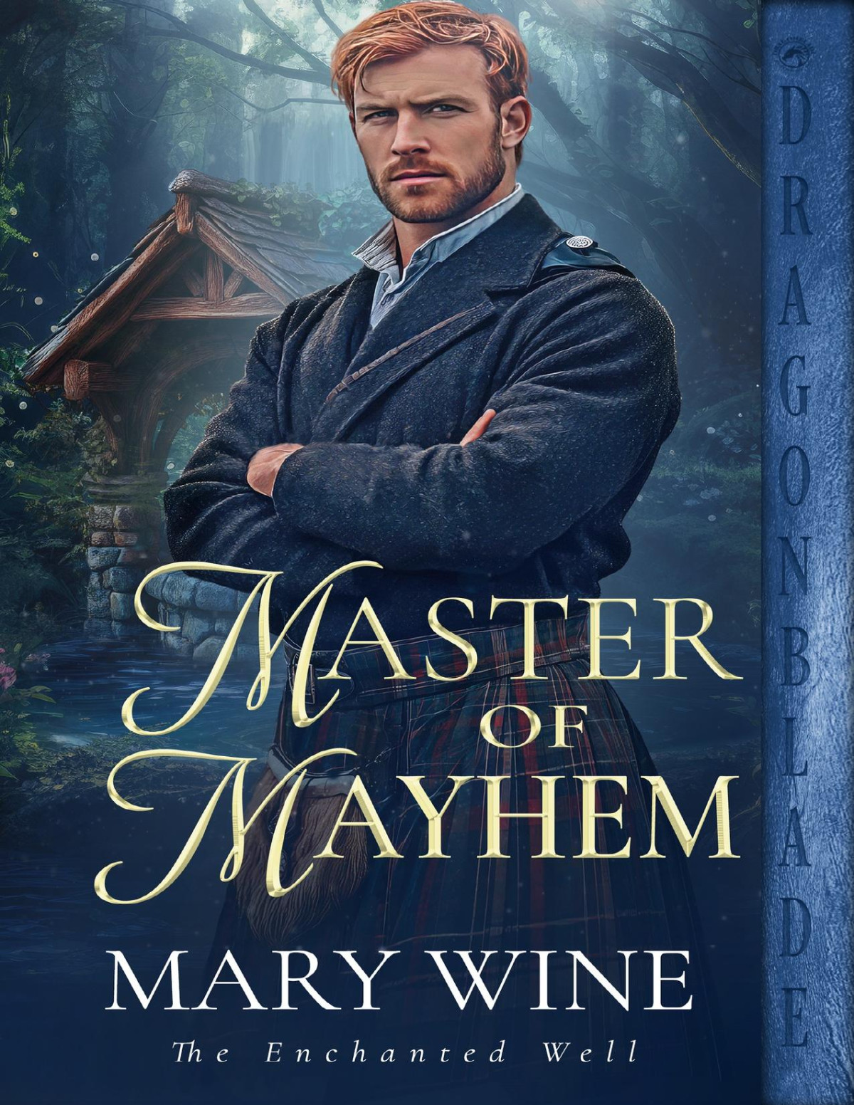 Master Of Mayhem A Medieval Historical Romance The Enchanted Well Book 2 Mary Wine