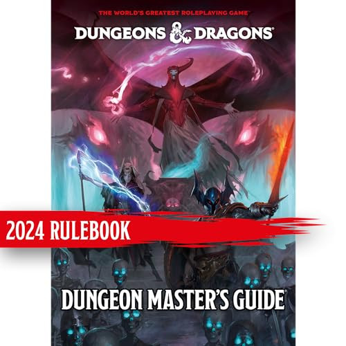 Dungeons Dragons Rpg Dungeon Masters Guide Hard Cover 2024 5th Wizards Of The Coast